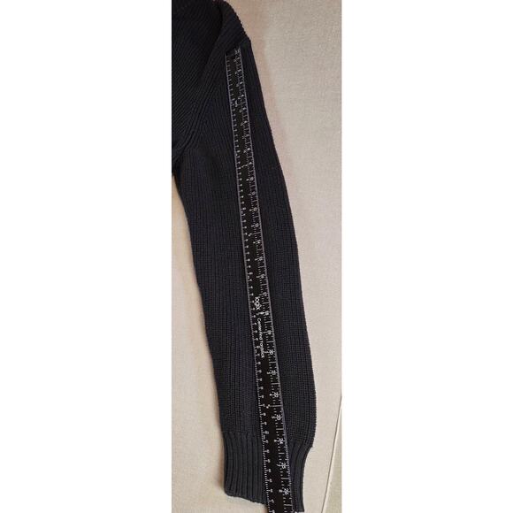 Calvin Klein Navy 1/4 Zip Cotton Sweater Men’s XL (Fits Like Large) - Picture 9 of 12